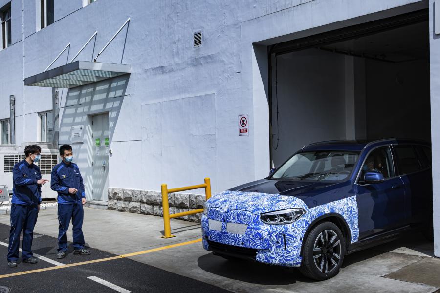 Детали создания BMW iX3 (G08) 2020 года  (WW) (фото 64 из 87)